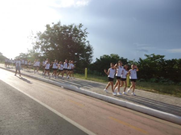 Escola Pequeno Príncipe realiza caminhada pelo meio ambiente em Floriano.(Imagem:FlorianoNews)