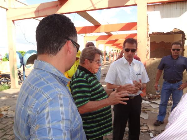 Prefeito e Secretário de Transportes visitam empreendimentos de Floriano.(Imagem:FlorianoNews)