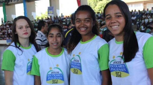 Liandra Rodrigues, Lara Silva, Genivânia Gabriele e Thayanne Visgueira traçam metas para jogos nacionais.(Imagem:Emanuele Madeira)