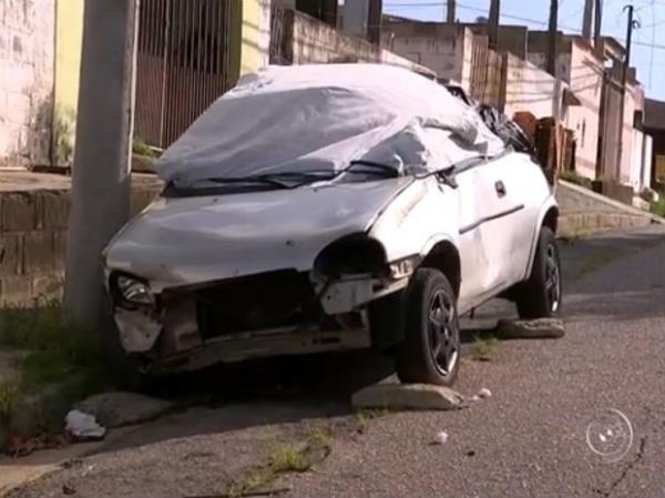 Veículos abandonados na rua serão recolhidos em Teresina.(Imagem:Reprodução/TV TEM)