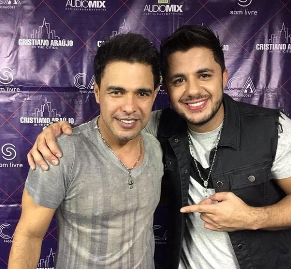 Zezé Di Camargo e Cristiano Araújo(Imagem:Reprodução/Instagram)