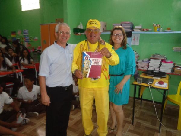 Escola Pequeno Príncipe recebe representante da Editora Sophos.(Imagem:FlorianoNews)