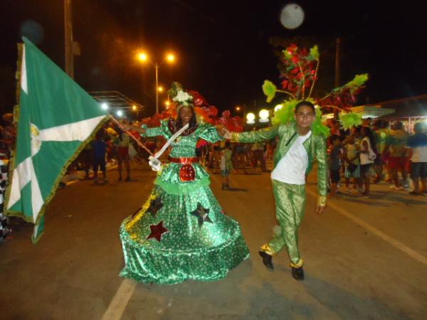 Sete Escolas do Grupo de Acesso se apresentaram no 1º dia de desfiles em Floriano.(Imagem:FlorianoNews)