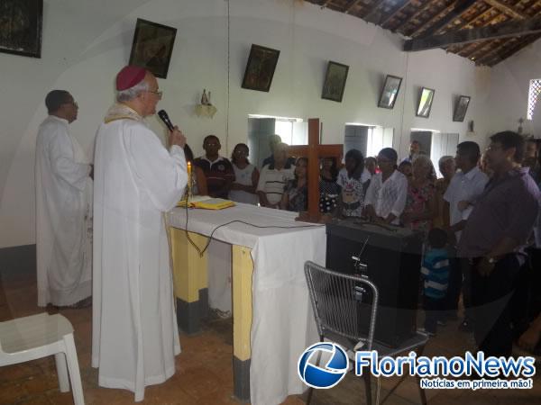  Encerramento de festejo na localidade Araçás.(Imagem:FlorianoNews)