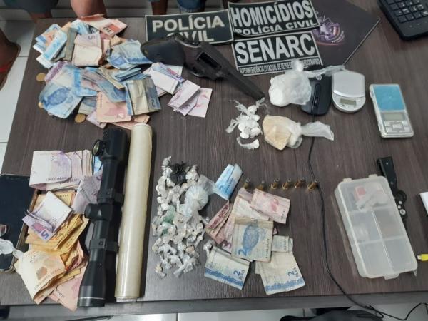 Material apreendido pela Polícia Civil(Imagem:Divulgação/ Polícia Civil)