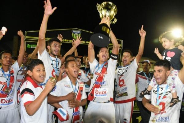 River-PI é tricampeão piauiense na categoria Sub-19.(Imagem:Elziney Santos)