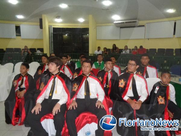 Ordem DeMolay recebe homenagem da Câmara de Floriano(Imagem:FlorianoNews)