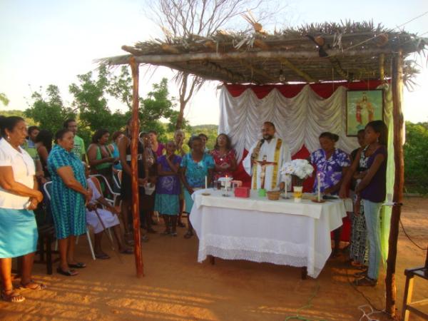 Missa na zona rural em Floriano(Imagem:redação)