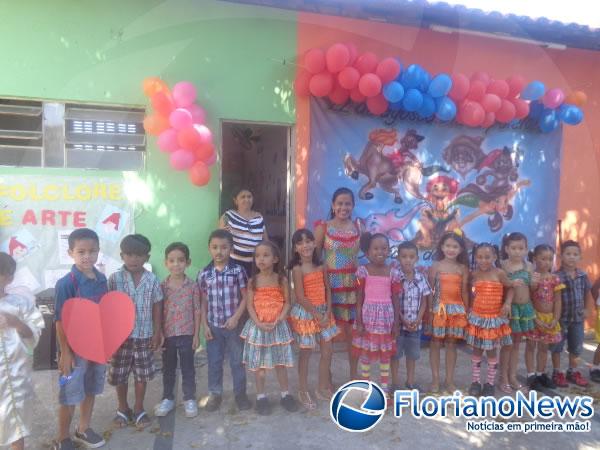 Escola Mega de Floriano comemora o Dia do Folclore.(Imagem:FlorianoNews)