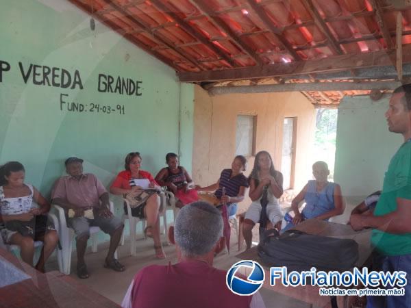 Sindicato Rural realizou reunião do Programa Agroamigo na localidade Vereda Grande.(Imagem:FlorianoNews)