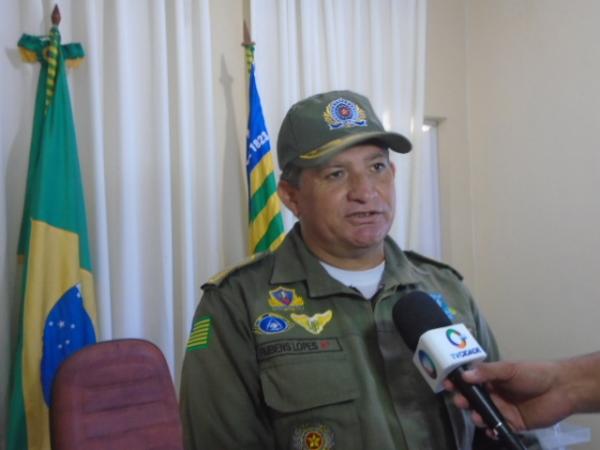 Tenente Coronel Rubens Lopes (Imagem:FlorianoNews)