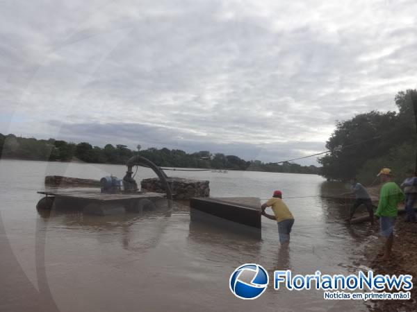 Realizada substituição de bomba de sucção por equipamento de maior vazão em Barão de Grajaú.(Imagem:FlorianoNews)