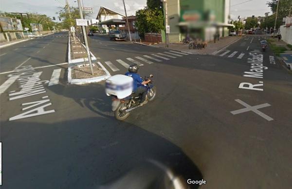 Colisão entre moto e carro deixa militar do Exército e namorada feridos.(Imagem:CidadeVerde.com)