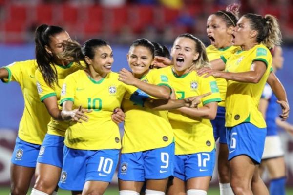 Seleção brasileira enfrenta França nas oitavas da Copa da França.(Imagem:CBF)