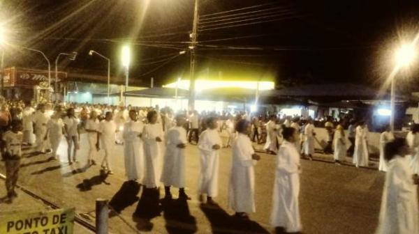 Procissão e missa encerram festejos de Nossa Senhora das Graças em Floriano.(Imagem:FlorianoNews)