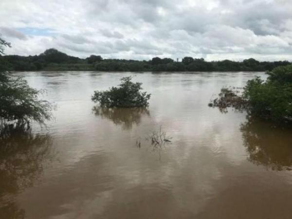 Rio Parnaíba, em Floriano.(Imagem:Reprodução)