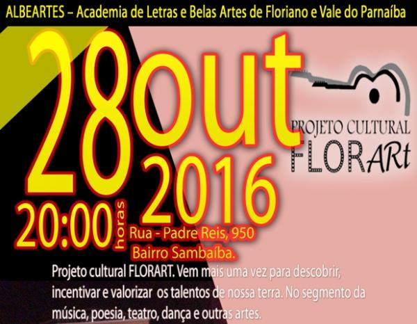 Projeto Cultural FLORART(Imagem:ASCOM)