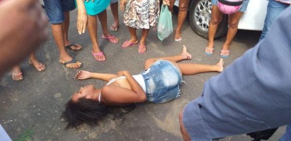 Mulher fica ferida em acidente em Barão de Grajaú.(Imagem:Divulgação)