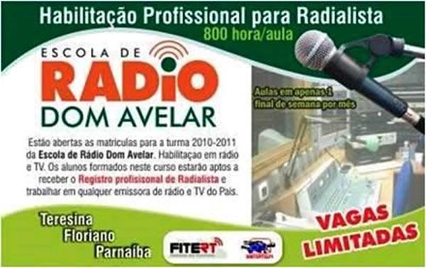 Escola de Rádio Dom Avelar (Imagem:Divulgação)