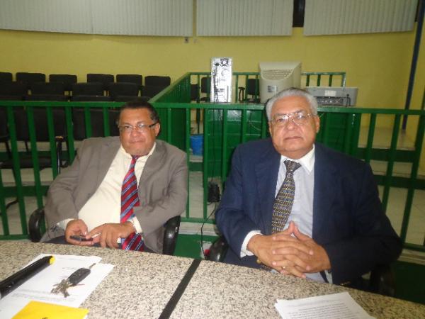 Carlos Antônio (PRTB) e José Leão (PSD).(Imagem:FlorianoNews)