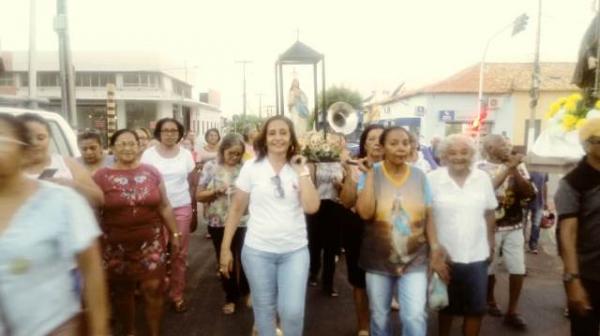 Procissão náutica leva imagem de São Pedro de Alcântara pelas águas do Rio Parnaíba.(Imagem:FlorianoNews)