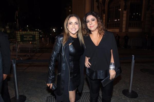 Daniela Mercury e a mulher, Malu Verçosa, no Prêmio da Música Brasileira.(Imagem:Anderson Borde/ Agnews)