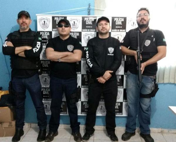 Segunda fase da Operação Draga é deflagra pela Polícia Civil de Barão de Grajaú.(Imagem:Divulgação/Polícia Civil)