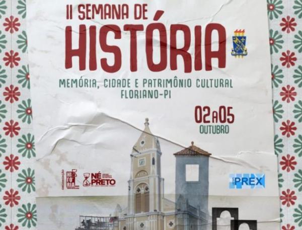 II Semana de História da UESPI de Floriano debate memória, cidade e patrimônio.(Imagem:Divulgação)