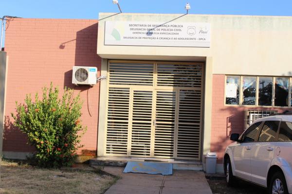 Delegacia de Proteção à Criança e ao Adolescente de Teresina (DPCA).(Imagem:Ellyo Teixeira/ G1)