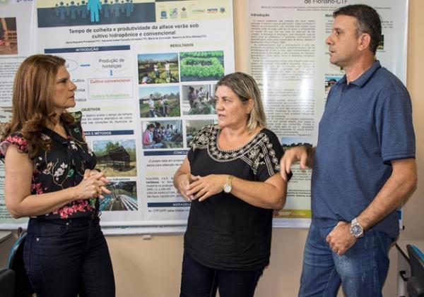 Reitora em exercício visita Colégio Técnico e Campus de Floriano.(Imagem:UFPI)