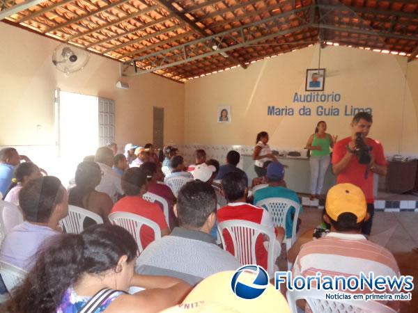 Ministério da Pesca realizou assembleia na Colônia de Pescadores de Floriano.(Imagem:FlorianoNews)