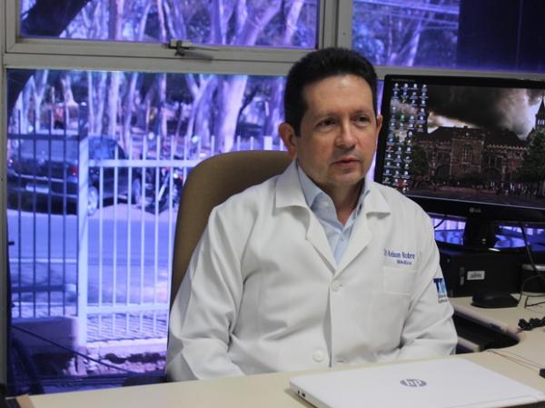 Médico infectologista Kelson Nobre.(Imagem:Catarina Costa/G1 PI)