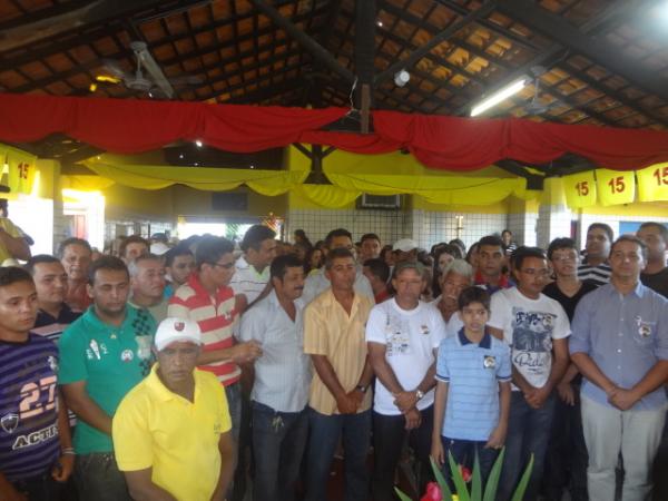 Convenção homologa candidatura de Fleury Ribeiro e César Jr em Barão de Grajaú.(Imagem:FlorianoNews)