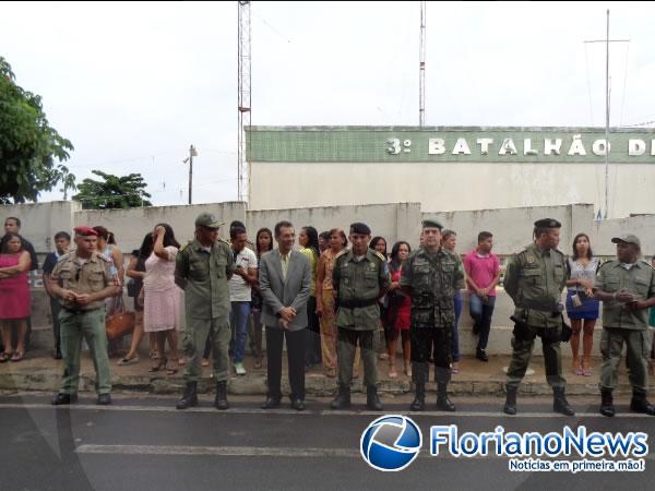 Cerimônia marca promoção de cabos em Floriano.(Imagem:FlorianoNews)