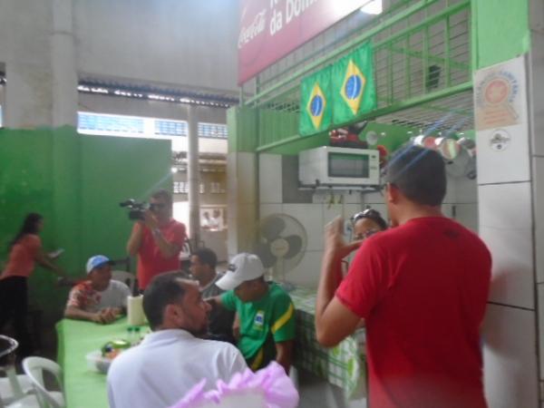 Alunos do Curso de Agentes Comunitários de Saúde ministram palestra no Mercado Central. (Imagem:FlorianoNews)