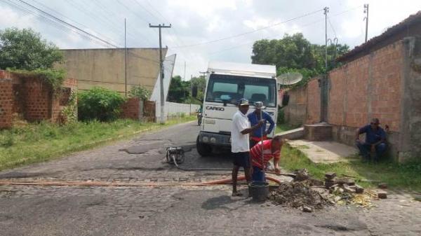 Agespisa comunica sobre desabastecimento de água em Floriano.(Imagem:Divulgação)