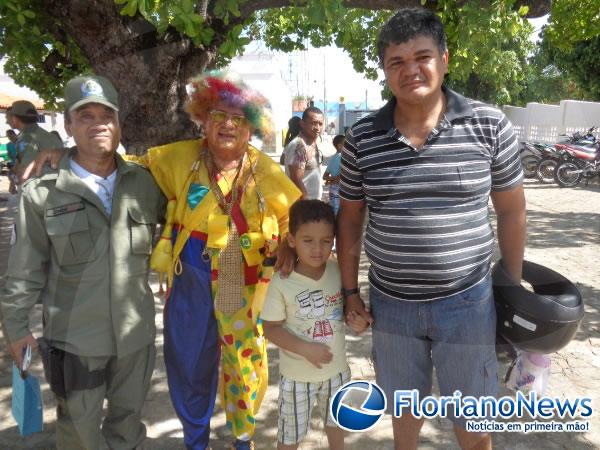 3º BPM realiza encontro para filhos de policiais militares em Floriano.(Imagem:FlorianoNews)