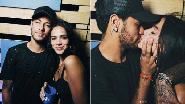 Bruna e Neymar reataram o namoro no Réveillon, em Noronha.(Imagem:Divulgação)