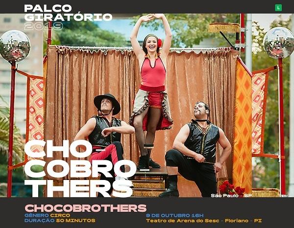 Grupo Chocobrothers se apresenta nesta quarta-feira em Floriano.(Imagem:Divulgação)