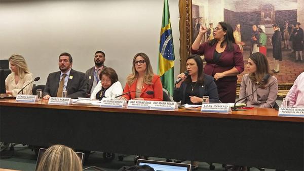 Rejane Dias crítica propostas de Bolsonaro enviadas à Câmara.(Imagem:Ascom parlamentar)