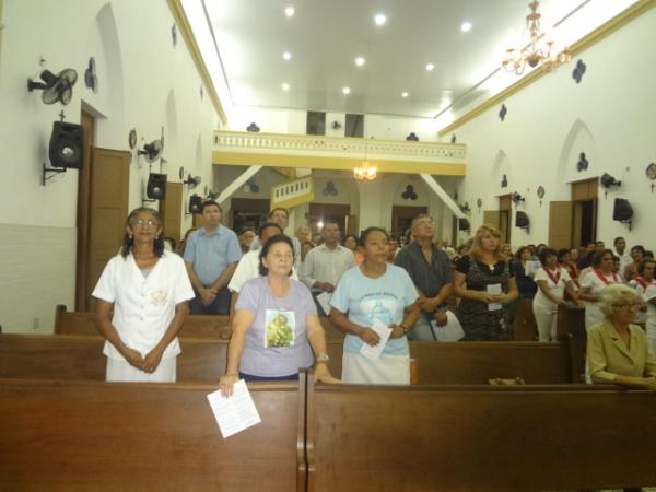 Igreja Matriz São Pedro de Alcântara celebrou 80 anos de inauguração.(Imagem:FlorianoNews)