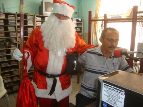 Momento Papai Noel(Imagem:redaçao)