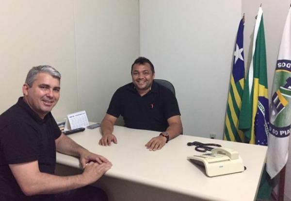 Mauricio Bezerra (PP) e Gilvan Oliveira(Imagem:Assessoria)