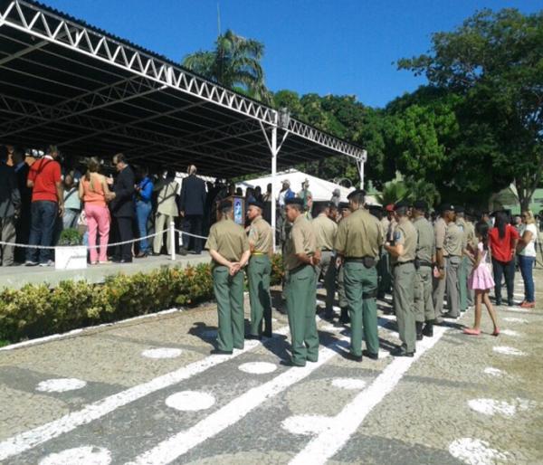 Comando geral da PMPI(Imagem: Eliézer Rodrigues)