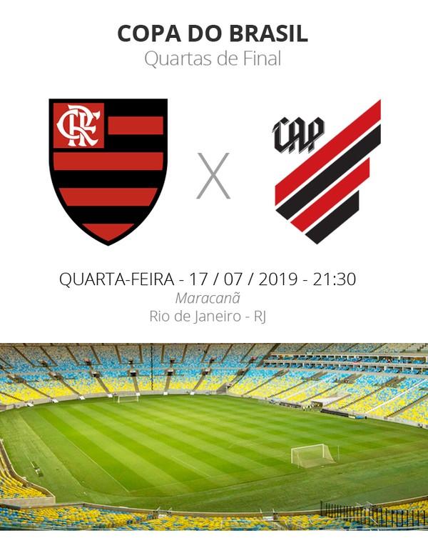 Flamengo x Athletico-PR(Imagem:Divulgação)