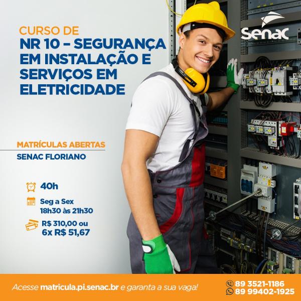 NR 10 - Segurança em Instalação e Serviços em Eletricidade(Imagem:Divulgação)