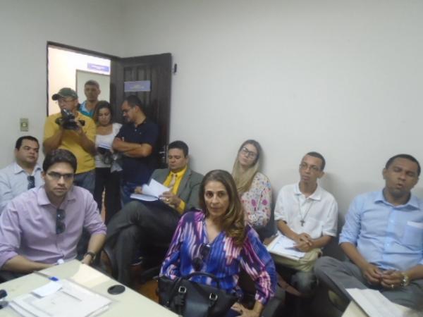 Reunião define tempo de partidos dentro da propaganda eleitoral em Floriano.(Imagem:FlorianoNews)