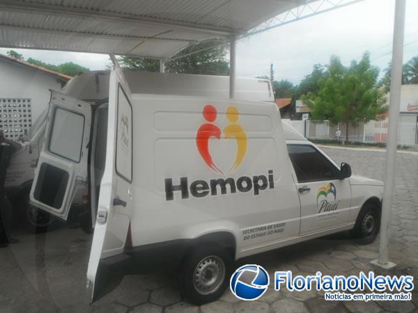 Hemocentro Regional de Floriano recebe novo veículo.(Imagem:FlorianoNews)