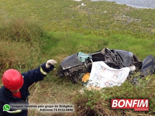 Acidente na BR-316 deixa quatro mortos em Campo Grande do Piauí.(Imagem:Bonfim Notícias)