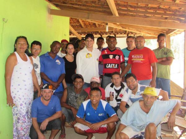 Enéas Maia visita comunidade Shalom em Floriano.(Imagem:Jaquelina Nascimento)